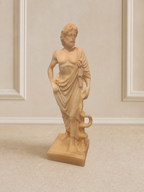 Decorative statue of Asclepius - ancient god of medicine